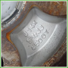 Cerchi in Lega Toyota Yaris France 1 Serie 14 pollici 14 5.5J 4x100 ET45 4pz 426110D030 Originale Usato