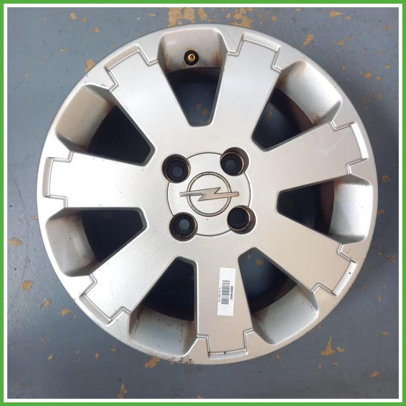 Cerchio Singolo in Lega Opel Meriva A 15 pollici 15 6.0J 4x100 ET43 1pz 93322256 Originale Usato al pz