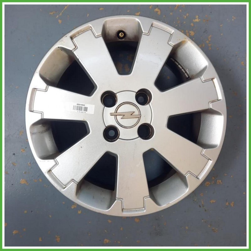 Cerchio Singolo in Lega Opel Meriva A 15 pollici 15 6.0J 4x100 ET43 1pz 93322256 Originale Usato al pz