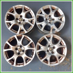 Cerchi in Lega Alfa Romeo MiTo 17 pollici 17 6.0J 5x98 ET39 4pz 156085106 Originale Usato