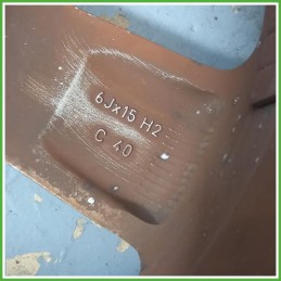 Cerchio Singolo in Lega Lancia Ypsilon 1 Serie 15 pollici 15 6.0J 4x98 ET40 1pz 52169688 Originale Usato al pz