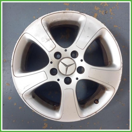 Cerchio Singolo in Lega Mercedes Classe A W169 16 pollici 16 6.0J 5x112 ET46 1pz A1694000402 Originale Usato al pz