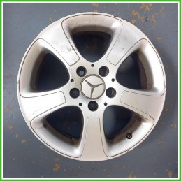Cerchio Singolo in Lega Mercedes Classe A W169 16 pollici 16 6.0J 5x112 ET46 1pz A1694000402 Originale Usato al pz