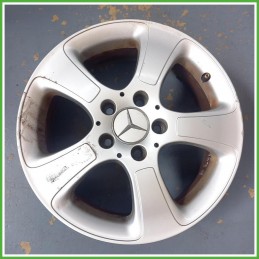 Cerchio Singolo in Lega Mercedes Classe A W169 16 pollici 16 6.0J 5x112 ET46 1pz A1694000402 Originale Usato al pz