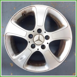Cerchio Singolo in Lega Mercedes Classe A W169 16 pollici 16 6.0J 5x112 ET46 1pz A1694000402 Originale Usato al pz