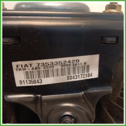 Airbag Guidatore Sinistro SX Fiat Punto 2 Serie 1.2 735335242 2003-2009