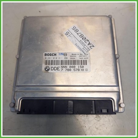 Centralina Motore Iniezione ECU Bosch 0281010811 Land Rover Freelander 1 Serie 2.0 TD4 16v. MSB101071 Gasolio 2003-2006