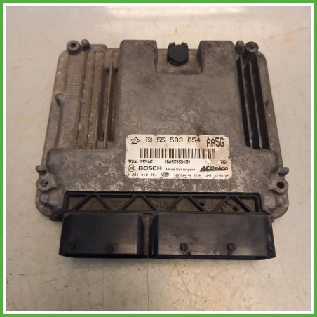 Centralina Motore Iniezione ECU Bosch 0281018454 Opel Meriva B 1.3 CDTi EcoFlex 16v. 55575349 Gasolio 2010-2013