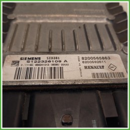 Centralina Motore Iniezione ECU Siemens S122326109A Renault Megane 2 Serie SW 1.5 DCi 8200843713 Gasolio 2005-2008