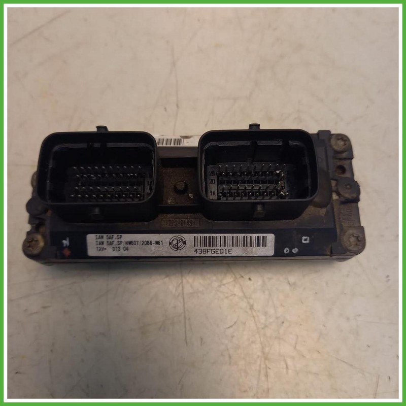 Centralina Motore Iniezione ECU Magneti Marelli 6160107102 Fiat Panda 2 Serie 1.2 Fire 51880191 Benzina 2009-2010