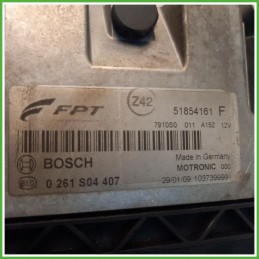 Centralina Motore Iniezione ECU Bosch 0261S04407 Alfa Romeo MiTo 1.4 16V Junior Progression 16v. 51854161 Benzina 2008-2011