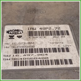 Centralina Motore Iniezione ECU Magneti Marelli 3E5H323E Citroen C3 1 Serie 1.1 1938GT Benzina 2002-2005