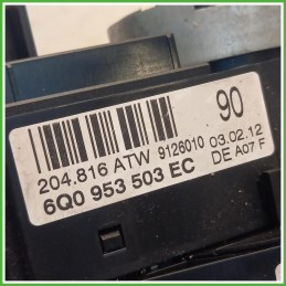 Comandi Devioguida Volkswagen Polo 6 Serie 1.2 TDi 12v. 2009-2014 6Q0953513AG9B9
