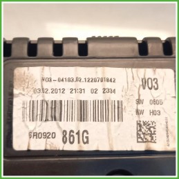 Quadro Strumenti  Volkswagen Polo 6 Serie 1.2 TDi 12v. 6R0920861CX 2009-2014