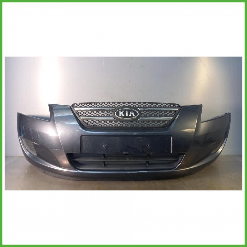 Paraurti Anteriore Kia Ceed 1 Serie SW Station Wagon 5 Porte Grigio Scuro 2007-2009 865111H000 Originale Usato