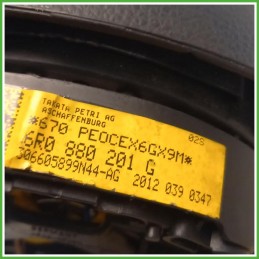 Airbag Guidatore Sinistro SX Volkswagen Polo 6 Serie 1.2 TDi 12v. 5K0880201AE81U 2009-2014