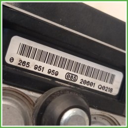 Centralina ABS Modulo Pompa Bosch 0265951959 71771141 Fiat Punto 3 Serie 2011-2018 Originale Usato