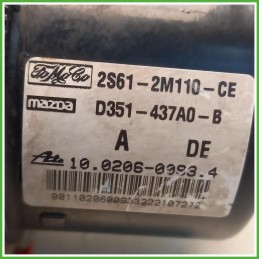 Centralina ABS Modulo Pompa Ate 10.0960-0106.3 1146149 Ford Fiesta 5 Serie 2002-2008 Originale Usato