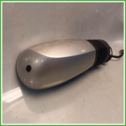 Specchio Specchietto Retrovisore Sinistro SX Grigio Fiat Punto 2 Serie 2003-2009 Magneti Marelli Originale Usato
