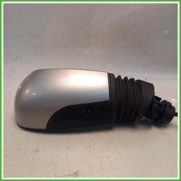 Specchio Specchietto Retrovisore Sinistro SX Grigio Fiat Punto 2 Serie 2003-2009 Magneti Marelli Originale Usato