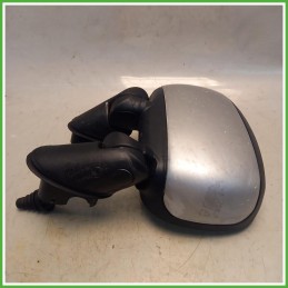 Specchio Specchietto Retrovisore Sinistro SX Grigio Fiat Doblo 1 Serie 2001-2004 Magneti Marelli Originale Usato