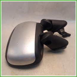 Specchio Specchietto Retrovisore Sinistro SX Grigio Fiat Doblo 1 Serie 2001-2004 Magneti Marelli Originale Usato