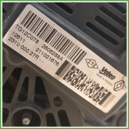 Alternatore Valeo TG12C078 Renault Megane 2 Serie SW 8200404638 2005-2008