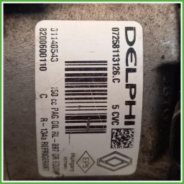 Compressore Clima AC Aria Condizionata Delphi 5CVC Renault Megane 2 Serie SW 8200940837 2005-2008