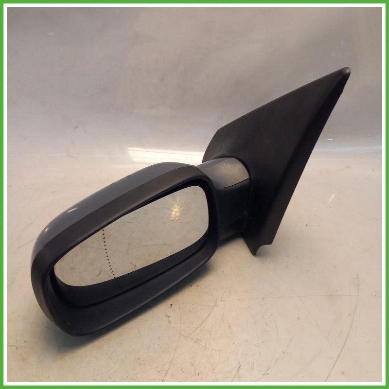 Specchio Specchietto Retrovisore Sinistro SX Grigio Renault Megane 2 Serie SW 2005-2008 Schefenacker Originale Usato