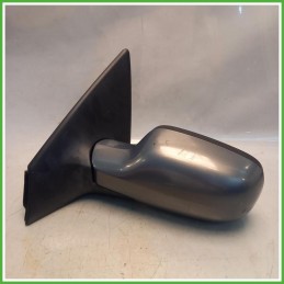Specchio Specchietto Retrovisore Sinistro SX Grigio Renault Megane 2 Serie SW 2005-2008 Schefenacker Originale Usato