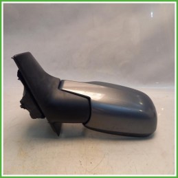 Specchio Specchietto Retrovisore Sinistro SX Grigio Renault Megane 2 Serie SW 2005-2008 Schefenacker Originale Usato