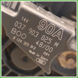 Alternatore Bosch 0124325013 Volkswagen Polo 3 Serie 038903018C 1999-2001