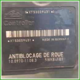 Centralina ABS Modulo Pompa Ate 10.0970-1108.3 4541FX Citroen C3 1 Serie 2002-2005 Originale Usato