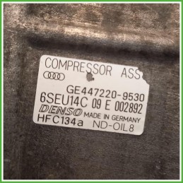 Compressore Clima AC Aria Condizionata Denso 6SEU14C Audi A4 8E5 Avant 8E0260805AB 2001-2004