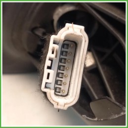 Specchio Specchietto Retrovisore Destro DX Bianco Fiat 500 2 Serie 2007-2012 Ficosa Ficomirrors Originale Usato