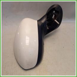 Specchio Specchietto Retrovisore Destro DX Bianco Fiat 500 2 Serie 2007-2012 Ficosa Ficomirrors Originale Usato