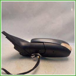 Specchio Specchietto Retrovisore Sinistro SX Grigio Volvo V50 2004-2010 Schefenacker Originale Usato