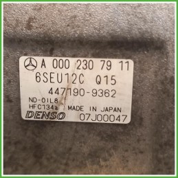 Compressore Clima AC Aria Condizionata Denso 6SEU12C Mercedes Classe A W168 A0002307911 1997-2004