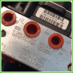 Centralina ABS Modulo Pompa Bosch 0265955030 6R0614117TBEF Volkswagen Polo 6 Serie 2009-2014 Originale Usato