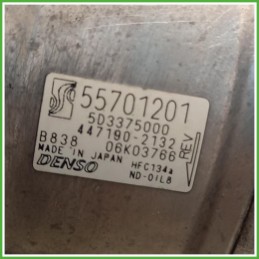 Compressore Clima AC Aria Condizionata Denso 447190-2132 Fiat Sedici 55701201 2005-2009