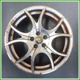Cerchio Singolo in Lega Alfa Romeo 147 2 Serie 17 pollici 17 7.0J 5x98 ET40.5 1pz 5401J2 Originale Usato al pz