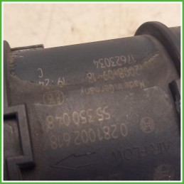 Debimetro Misuratore Massa Aria Bosch 0281002618 Fiat Sedici 1.9 JTD Emotion 71743972 Gasolio 2005-2009