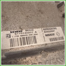 Centralina Motore Iniezione ECU Siemens S110140201A Renault Clio 2 Serie 1.2 7700115161 Benzina 2001-2008