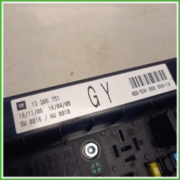 Body Computer Centralina Modulo BCM BSI Hella 5DK668-14 Opel Zafira B 1.6 CNG 16v. 13206751 Benzina Metano 2005-2008