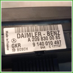 Comandi Clima AC Riscaldamento  Bosch 9140010497 Mercedes Classe C S203 SW C200 2.2 CDi 16v. A209830028528 2000-2003