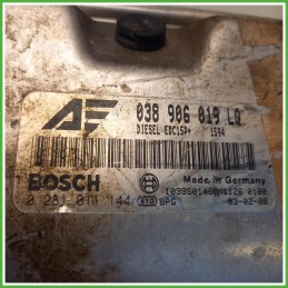 Centralina Motore Iniezione ECU Bosch 0281011144 Seat Alhambra 7V9 1.9 TDi 038906019LQ Gasolio 2000-2007