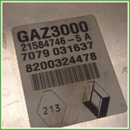 Centralina Motore Iniezione GAS Sagem GAZ3000 Renault Clio 2 Serie 1.2 GPL 8200324478 Benzina GPL 2008-2010