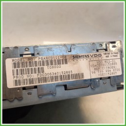 Autoradio Citroen Xsara Picasso 1.6 HDi 16v. 6560S5 2004-2011 Siemens RD3-01