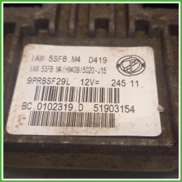 Centralina Motore Iniezione ECU Magneti Marelli IAW5SF8.M4 Fiat Panda 2 Serie 1.2 51903154 Benzina 2010-2011