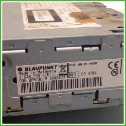 Autoradio Fiat Panda 2 Serie 1.2 735494983 2010-2011 Blaupunkt 7648730516